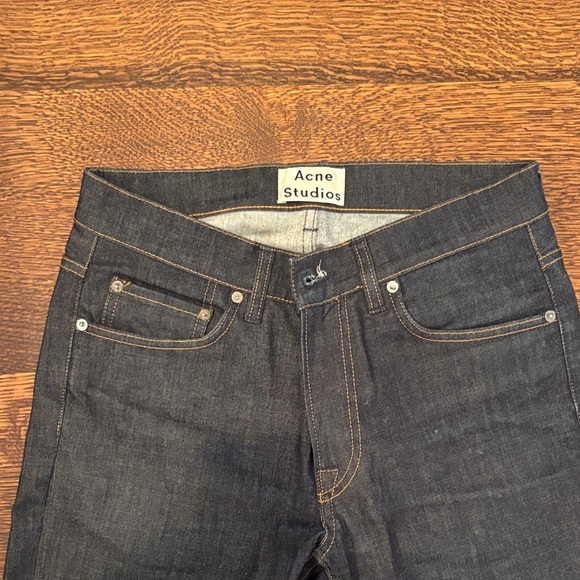 Acne Dark Indigo Slim Jeans - Picture 2 of 4